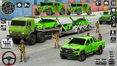 US Army Games Truck Transport - Screenshot 4