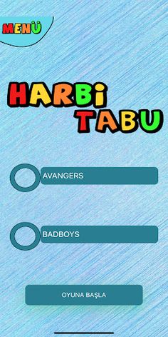 HARBİ TABU - YASAK KELİME OYUN - Screenshot 3