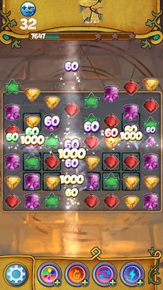 Witch Diamond: Magic Match Wiz - Screenshot 2