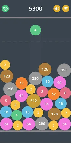 2048 Physical Balls - Screenshot 2
