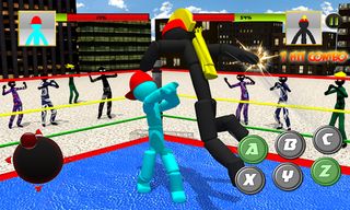 Stickman Wrestling - Screenshot 3