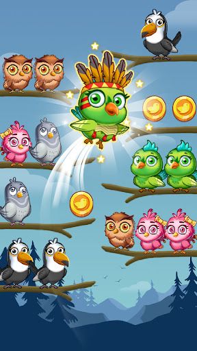 Bird Sort Puzzle Color Game - Screenshot 3