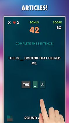 Grammar Games PRO 10-in-1 - Screenshot 2