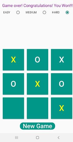 Flutter - Tic Tac Toe - Screenshot 1
