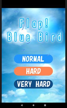 Puzzle: Flap! Blue Bird - Screenshot 1