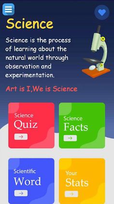 Science Quiz : Learn offline - Screenshot 1