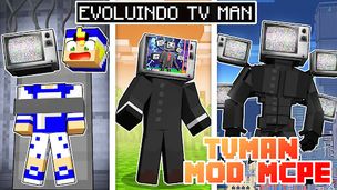 TVman Mod Minecraft Skibidi - Screenshot 1