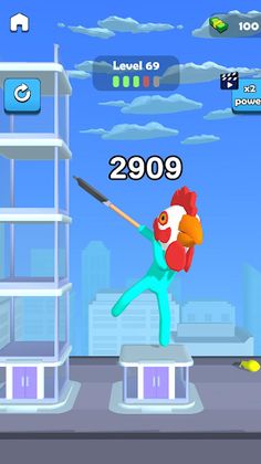 Stick Hero 3D: Tower War - Screenshot 2