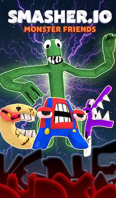 Smasher.io - Monster Friends - Screenshot 1