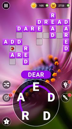 Word Cross Flower Garden - Screenshot 3