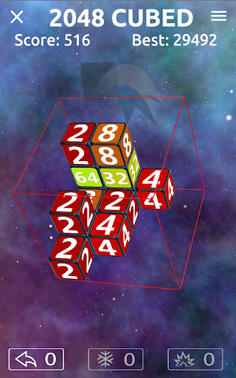 2048 CUBED - Screenshot 4