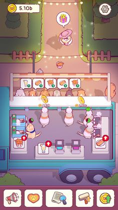 Cat Snack Cafe: Idle Games - Screenshot 1