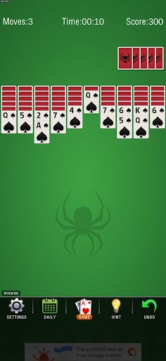 Spider Solitaire - Screenshot 3