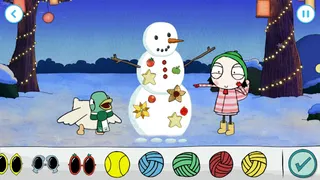 Sarah & Duck: Build a Snowman - Screenshot 3