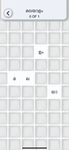 Malayalam Word Puzzle Game - Screenshot 3
