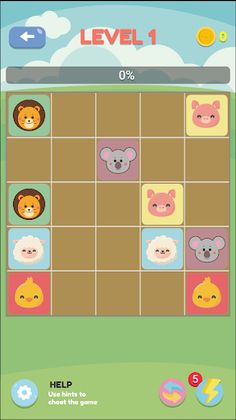 Cute Animal Connect - Screenshot 2