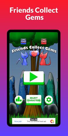 Friends Collect Gems - Screenshot 1