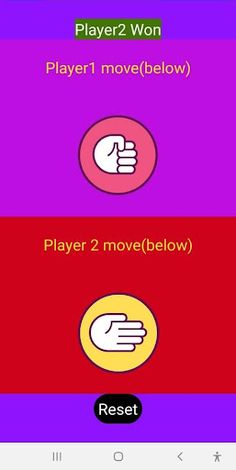 The Rock Paper Scissor Game - Screenshot 3