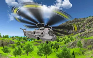 Helicopter Simulator Rescue - Screenshot 2