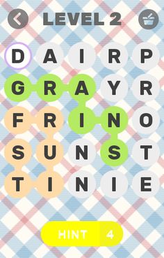 Word find food edition - Screenshot 2