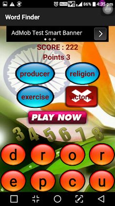 Word Finder Game - Screenshot 3