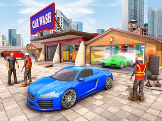 Power Washing Car Simulator 3D - Screenshot 1