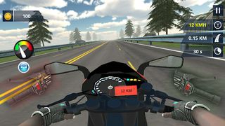 3D simulation motorcycle - Screenshot 2