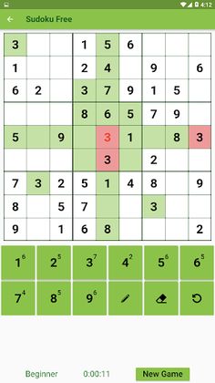 Sudoku Free - Screenshot 4
