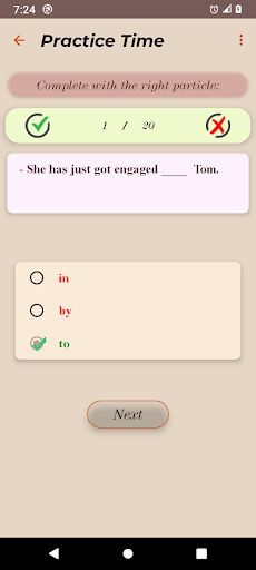 English Prepositions - Screenshot 4