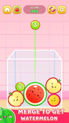 Watermelon Merge Frenzy - Screenshot 1