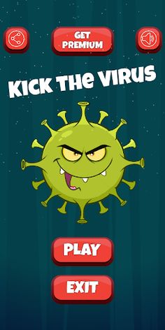 Kick the Virus: Virus Shooter - Screenshot 1