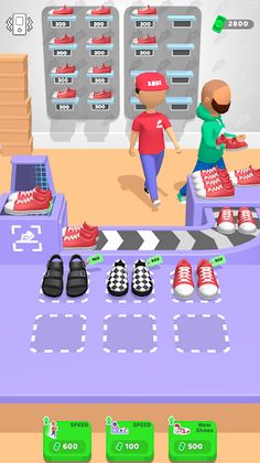 Merge Shoes Shop - Screenshot 1
