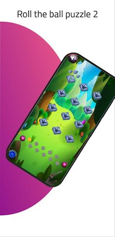 Roll the ball game puzzle 2 - Screenshot 2