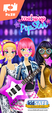 Makeup girls star dress up - Screenshot 1