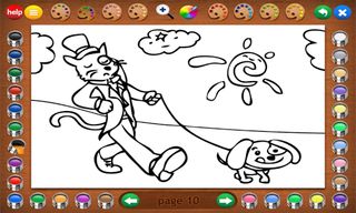 Coloring Book 16: Silly Scenes - Screenshot 3