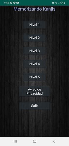 Memorizando Kanjis - Screenshot 1