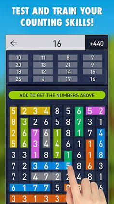 Hidden Numbers Math Game - Screenshot 1