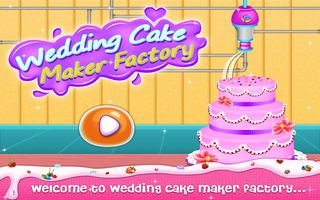 Wedding Cake Maker Factory - Screenshot 1
