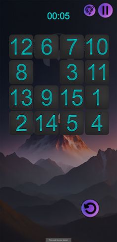 15 Puzzle - Screenshot 2