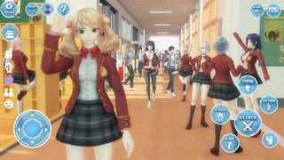 Anime School Girl Dating Sim - Screenshot 3