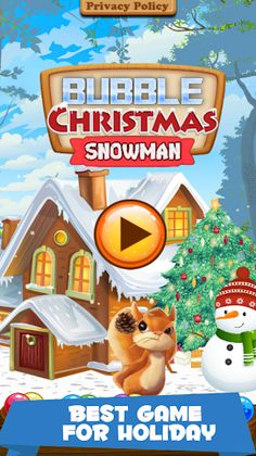 Bubble Snowman - Screenshot 1