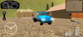 Log Transport Muddy Roads - Screenshot 1