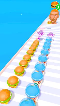 Run Burger Run - Stack Burger - Screenshot 1