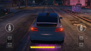 Model X Tesla Car Parking Game - Screenshot 2