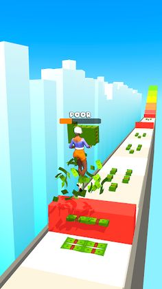 Money Run Stack Stairs Games - Screenshot 1