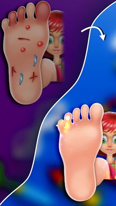 Foot ASMR Clinic: Doctor Games - Screenshot 2