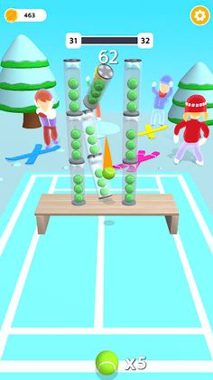 Tennis Bouncing Master 3D - Screenshot 3