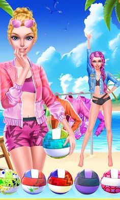 Fashion Doll: Beach Volleyball - Screenshot 2
