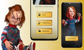 Chucky Doll fake call game - Screenshot 1