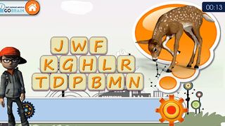 Alfabet. Literki W i F. - Screenshot 1
